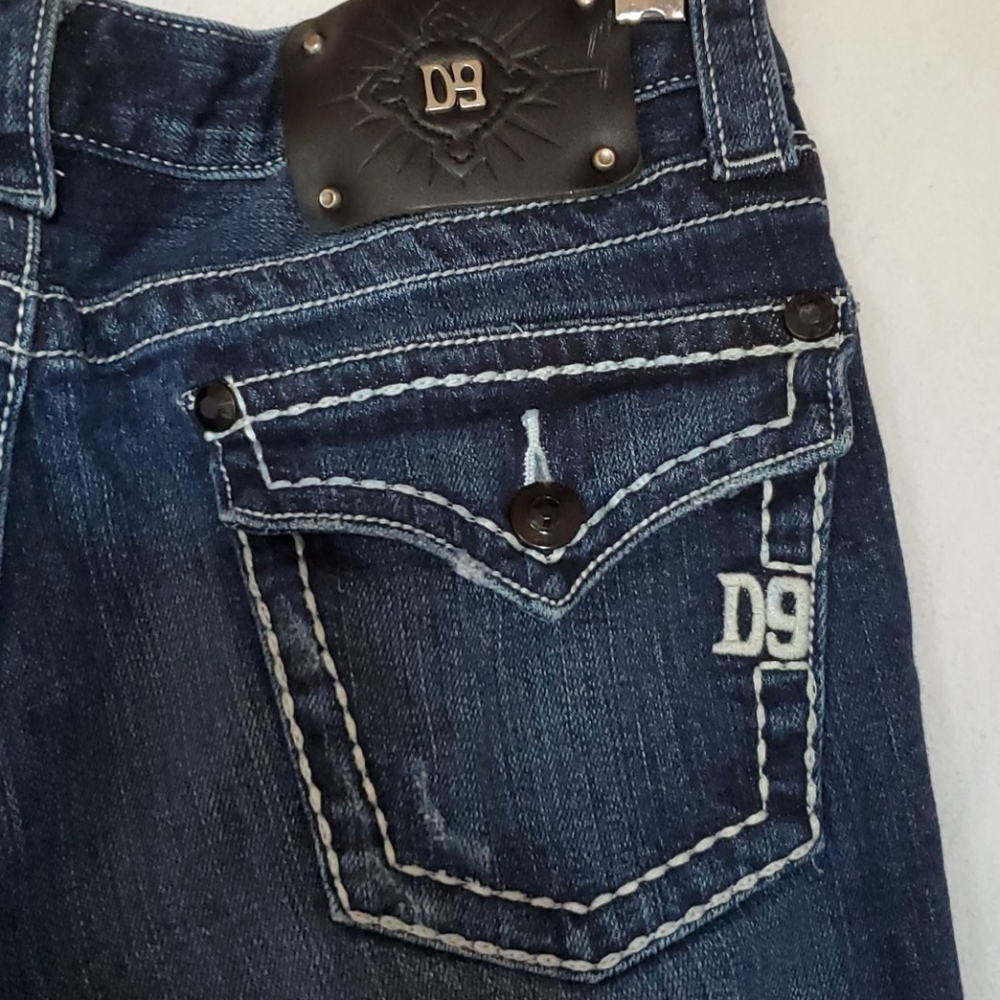 D9 SLICK womans jeans boot cut size 27